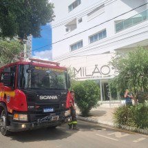 Incêndio assusta moradores de prédio em Montes Claros