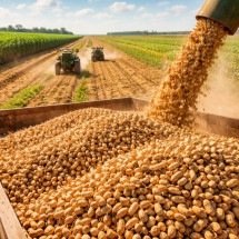 Jaboticabal se destaca como Capital do Amendoim em São Paulo -  imagem gerada por i.a 