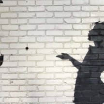 Quem é Banksy? Investigação aponta mudança de nome do artista - HANDOUT / AFP