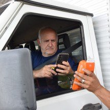 Caminhoneiros sentem insegurança com aumento do preço do diesel - Gladyston Rodrigues/EM/D.A. Press