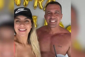 Policial militar Gisele Alves Santana era casada com o tenente-coronel Geraldo Leite
 -  (crédito: Reprodução/Redes sociais)