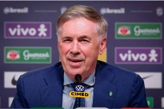 Carlo Ancelotti convoca a Seleção para amistosos contra França e Croácia, nos EUA -  (crédito: RAFAEL RIBEIRO/CBF)