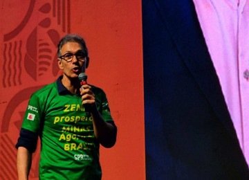 Zema afirmou que durante seu mandato, Minas subiu da quinta para a terceira maior economia agr&iacute;cola do pa&iacute;s -  (crédito: Jair Amaral/EM/D.A Press)