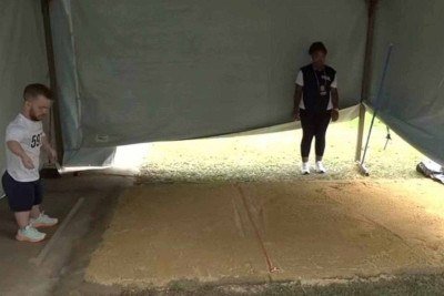 Antes da prova, ele afirma ter solicitado adaptações compatíveis com sua condição -  (crédito: Reprodução/Redes Sociais)