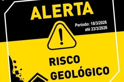 A Regi&atilde;o Centro-Sul de Belo Horizonte est&aacute; sob alerta de risco geol&oacute;gico moderado, segundo a Defesa Civil municipal -  (crédito: Divulga&ccedil;&atilde;o Defesa Civil de BH)