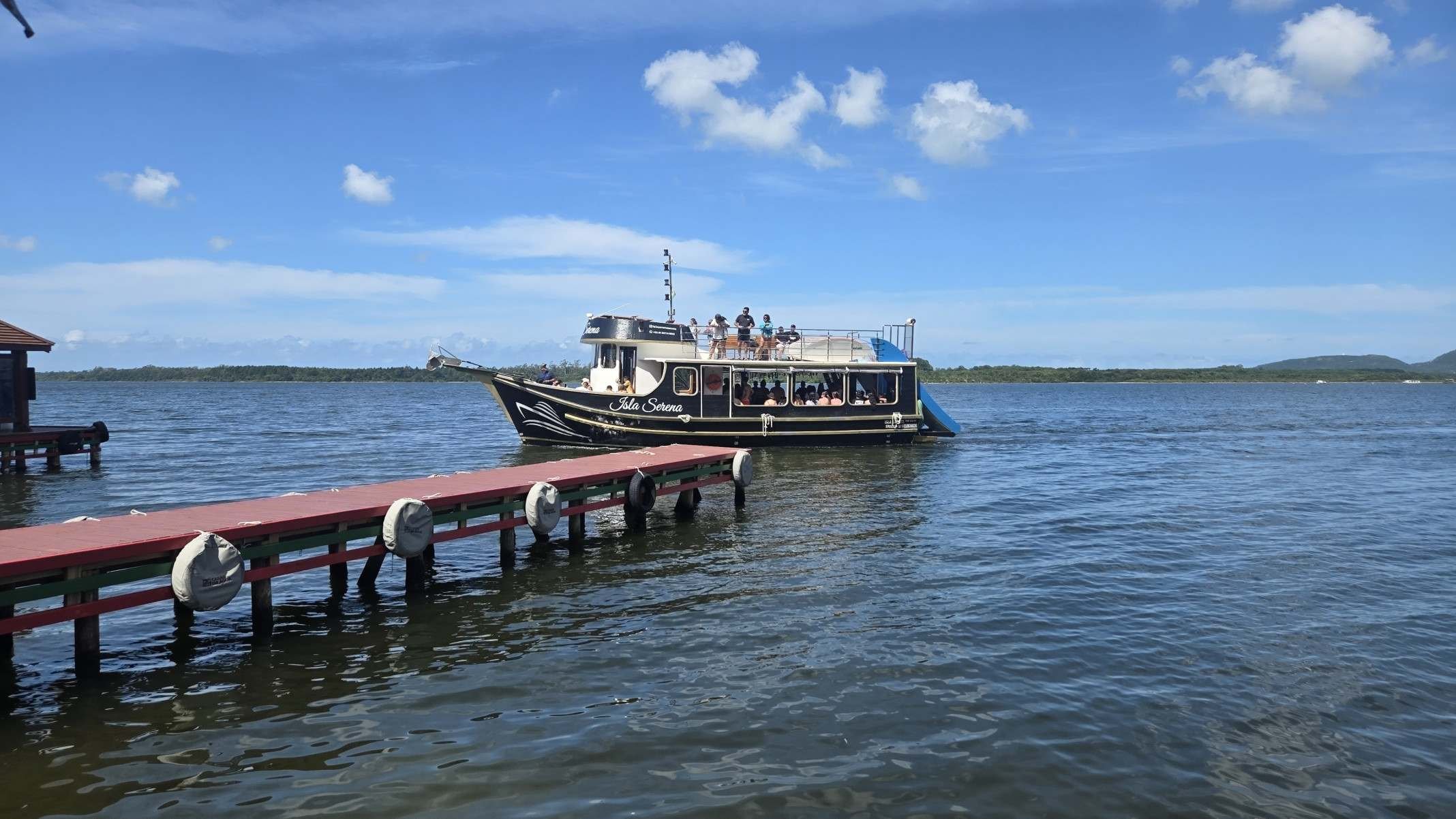 Passeio de barco pela Lagoa da Conceição-Carlos Altman/EM