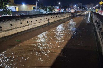 Registro foi feitro na noite desta quinta-feira (19) -  (crédito: Marcos Vieira/EM/DA. Press)