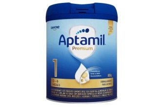 Três lotes da fórmula infantil Aptamil Premium 1 (800g) foram contaminados com uma toxina -  (crédito: Danone)