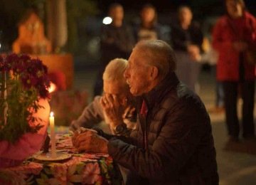 Religiosidade é marca do Arraiá do Zé Bagunça, realizado na cidade de bueno brandão -  (crédito: Virginia Pitzer/Divulgação)