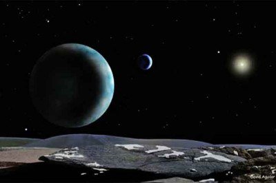 <p>Um grupo internacional de cientistas, coordenado pelo <span class='hover:entity-accent entity-underline inline cursor-pointer align-baseline'><span class='whitespace-normal'>Instituto de Astrofísica das Ilhas Canárias</span></span>, comunicou a identificação de um novo planeta que está localizado fora do Sistema Solar.</p>
 -  (crédito: Harvard-Smithsonian Centre for Astrophysics)