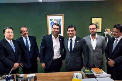 A decisão de apoio foi formalizada após reunião entre Moro e a cúpula do PL -  (crédito: Redes Sociais)