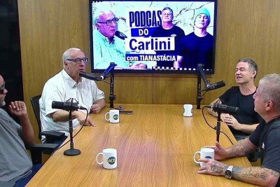 Integrantes do Tianast&aacute;cia relembram bastidores e convidam para show comemorativo em BH -  (crédito: Leo Lima)