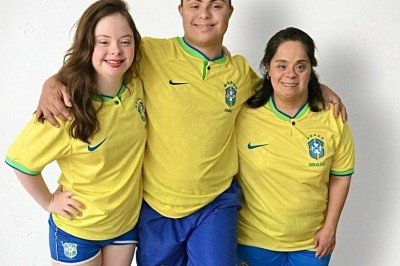 Os 23 modelos com Síndrome de Down desfilam no Minas Shopping neste sábado (21/3) -  (crédito: Minas Shopping/Divulgação)