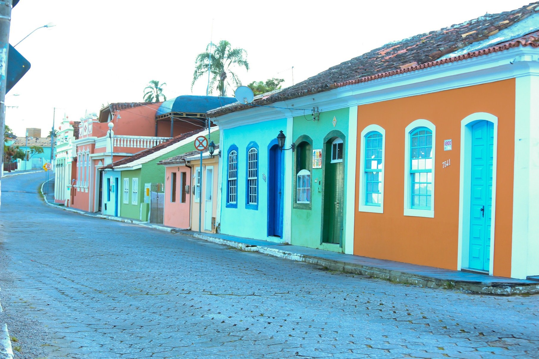 Casario colonial português mostra a influência açoriana em Florianópolis-Daniel Vianna/Mtur