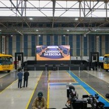 Chuva atrasa visita de Lula a Sete Lagoas - LEANDRO COURI/EM/DAPRESS