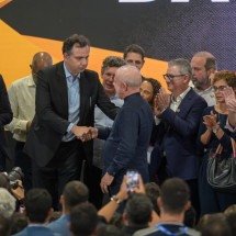 Em Sete Lagoas, Pacheco diz que políticos têm que 'sair da rede social' - Leandro Couri/EM/D.A. Press