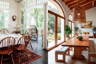 Decoração farmhouse: como criar um refúgio rústico e moderno em casa