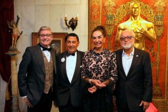 Jajá Jácome, Franklin Bethônico, Carminha Bethônico e Luiz Guadalupe -  (crédito: Edy Fernandes/divulgação)