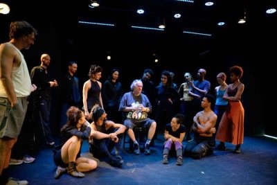 Gabriel Villela e os bailarinos da Cia de Dança Palácio das Artes preparam estreia do espetáculo 'O grande teatro do mundo' para outubro -  (crédito: Túlio Santos/EM/D.A Press)
