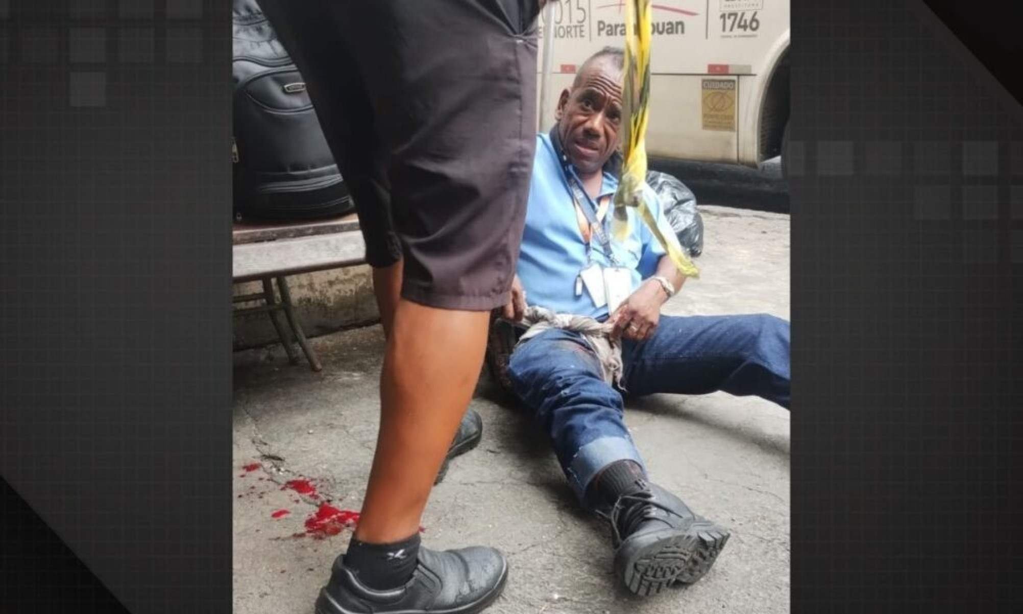 Granada explode na Ilha do Governador e deixa 6 feridos, 2 em estado grave -  (crédito: Tupi)