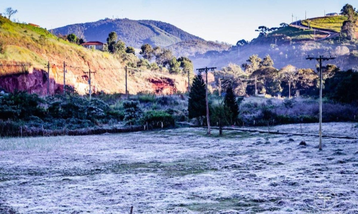 Maria da F&eacute; registra temperaturas negativas no inverno