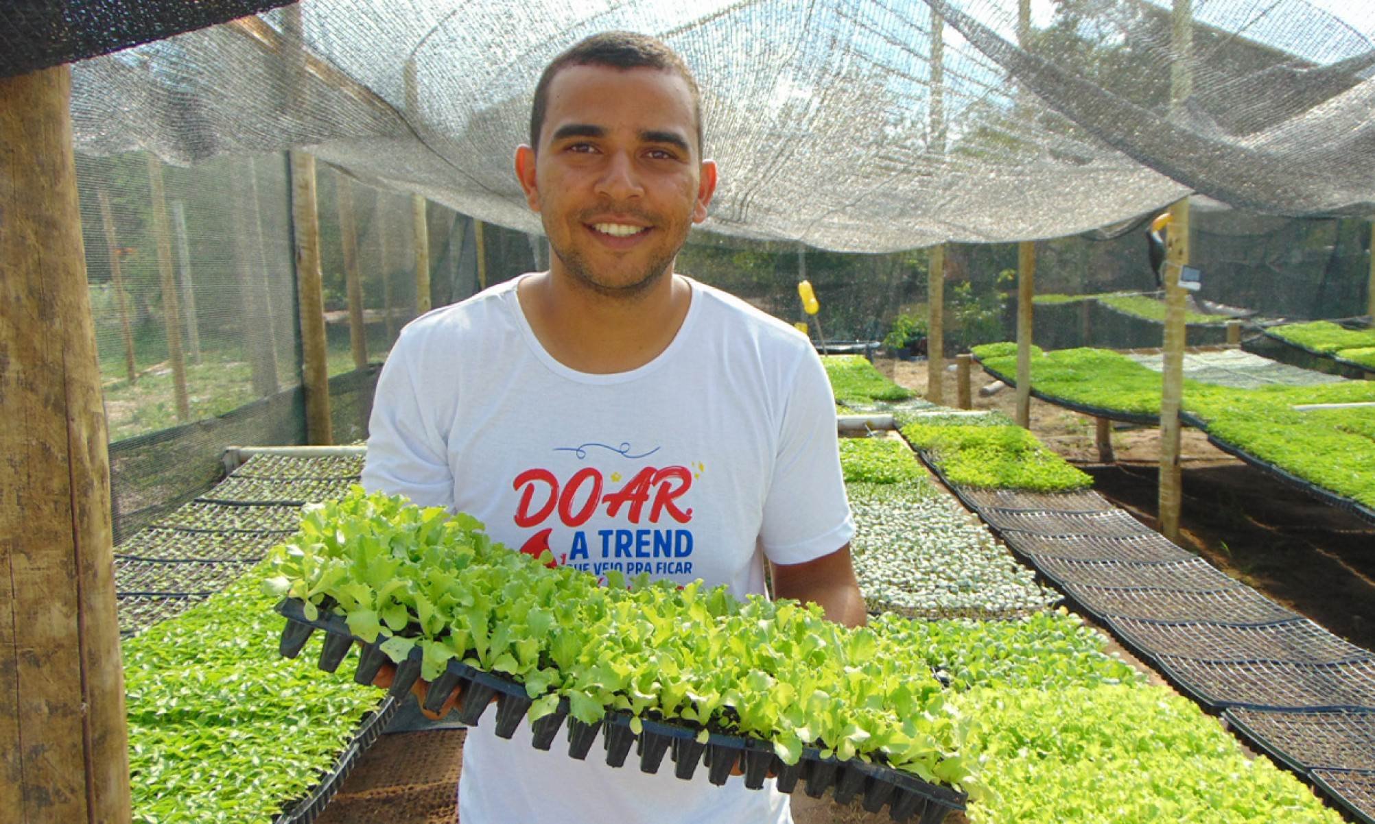 Marcos Antonio Batista Rocha, ex-retirante que voltou para a comunidade de Olhos D&rsquo;&Aacute;gua, na zona rural de Porteirinha, no Norte de Minas