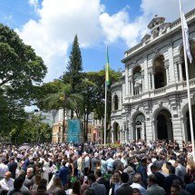 Simões recebe cargo de Zema em cerimônia fechada ao público - Leandro Couri/EM/D.A. Press