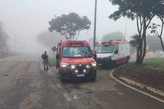 O m&eacute;dico do Samu constatou a morte ainda no local. -  (crédito: CBMMG/Divulga&ccedil;&atilde;o)