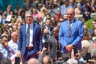 Cerimônia de transferência do cargo foi realizada no Palácio da Liberdade, em Belo Horizonte -  (crédito: Leandro Couri/EM/D.A Press)