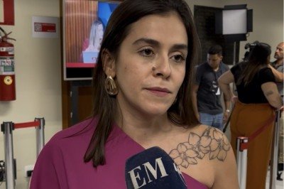 Deputada estadual Lohanna França (PV) em entrevista ao Estado de Minas -  (crédito: Giovanna de Souza/EM/D.A. Press)