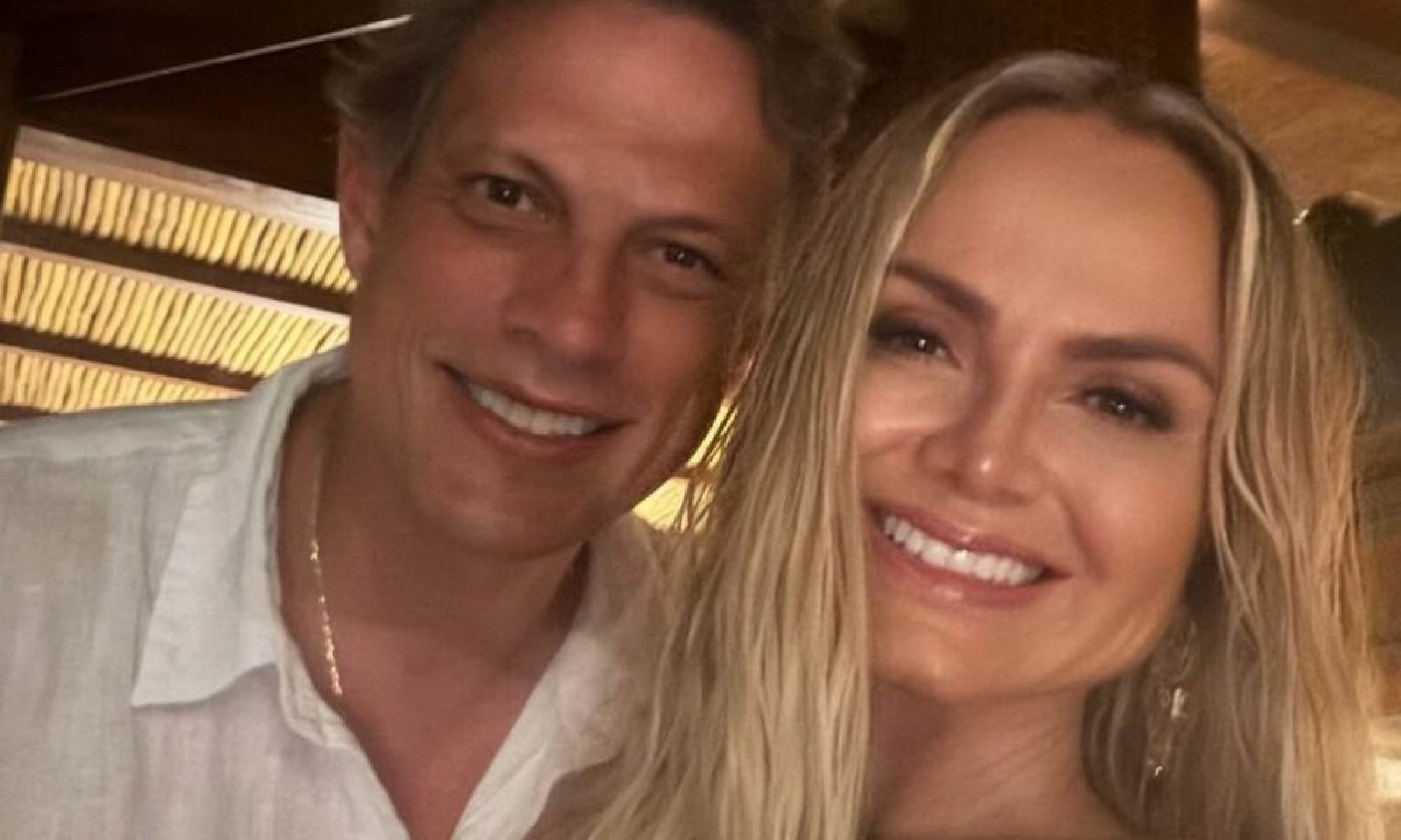 Quem é o marido de Eliana? Veja a trajetória do casal -  (crédito: Tupi)