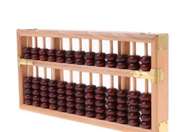 Ábaco, antigo instrumento de cálculo, é aliado dos idosos para manter a memória saudável -  (crédito: Reprodução)