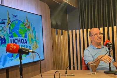 Marcos Uchôa reúne experiências de décadas para analisar como o Brasil se conecta com o cenário internacional  -  (crédito: Ana Leitão)