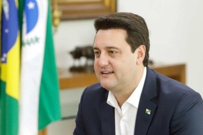 Ratinho Jr. seria lançado como ‘voto útil da direita’ -  (crédito: Foto: Roberto Dziura Jr/AEN)