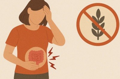 A doen&ccedil;a cel&iacute;aca &eacute; um dos in&uacute;meros exemplos  de doen&ccedil;as autoimune. Nesse caso, o gl&uacute;ten danifica o intestino delgado -  (crédito: Imagem gerada por i.a )