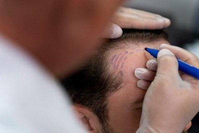 O transplante capilar não interrompe o processo de queda capilar dos fios nativos -  (crédito: Freepik)