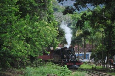 A empresa VLI pretende deixar a opera&ccedil;&atilde;o da tradicional Maria Fuma&ccedil;a que liga S&atilde;o Jo&atilde;o del-Rei a Tiradentes, na Regi&atilde;o do Campos da Vertentes -  (crédito: Alexandre Guzanshe/EM/D.A Press. Brasil. Tiradentes - MG - 16/03/2023)