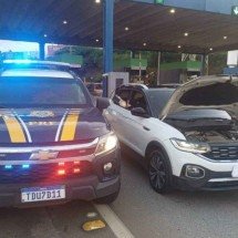 Veículo roubado no Rio de Janeiro em 2024 é localizado em cidade mineira - PRF / Reprodu&ccedil;&atilde;o 