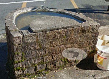 O cocho eram comumente usados por cavalos e faz parte do conjunto arquitetônico tombado pelo estado e pelo município  -  (crédito: Google Maps )