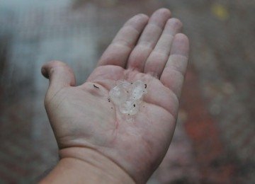 Todas as regi&otilde;es de Belo Horizonte est&atilde;o em alerta para granizo -  (crédito: Gladyston Rodrigues/EM/D.A Press. Brasil. Belo Horizonte -  MG - 04/10/2022)
