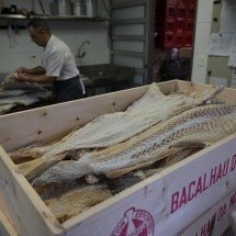 Do mar à mesa: veja os bastidores da produção de pratos com bacalhau - Leandro Couri/EM/D.A.Press