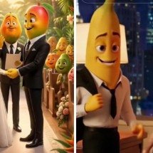 Frutas geradas por IA vivem novelas de traição e drama no TikTok - TikTok / reprodução