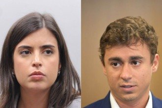 Tabata Amaral e Nikolas Ferreira -  (crédito: Renato Araújo / Câmara dos Deputados e Leandro Couri/EM/D.A.Press)