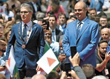 Zema é pré-candidato à Presidência, enquanto Simões está de olho na reeleição em Minas
 -  (crédito: LEANDRO COURI/EM/D.A. PRESS)