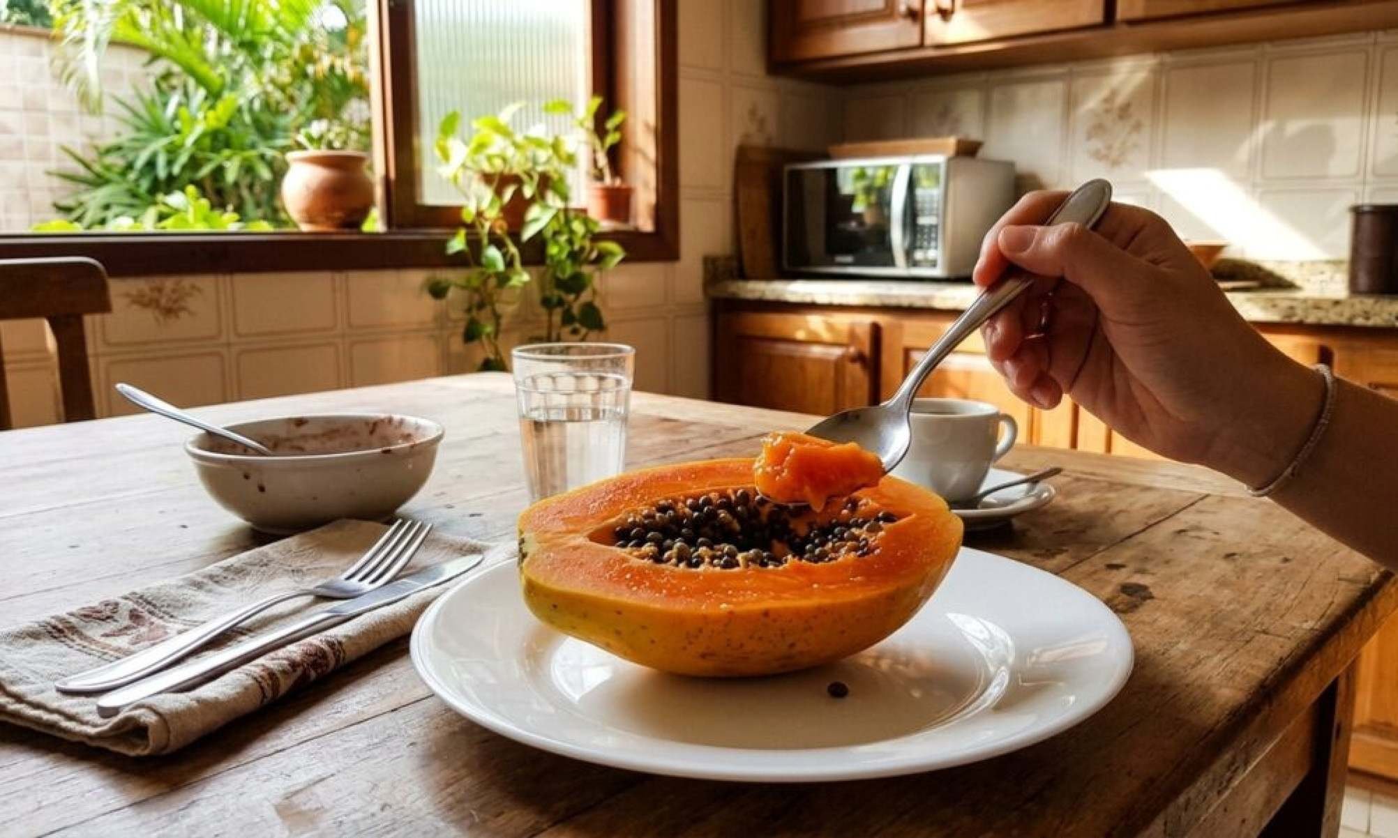 Depois do almoço, comer essa fruta virou rotina de quem quer evitar desconforto e se sentir mais leve -  (crédito: Tupi)