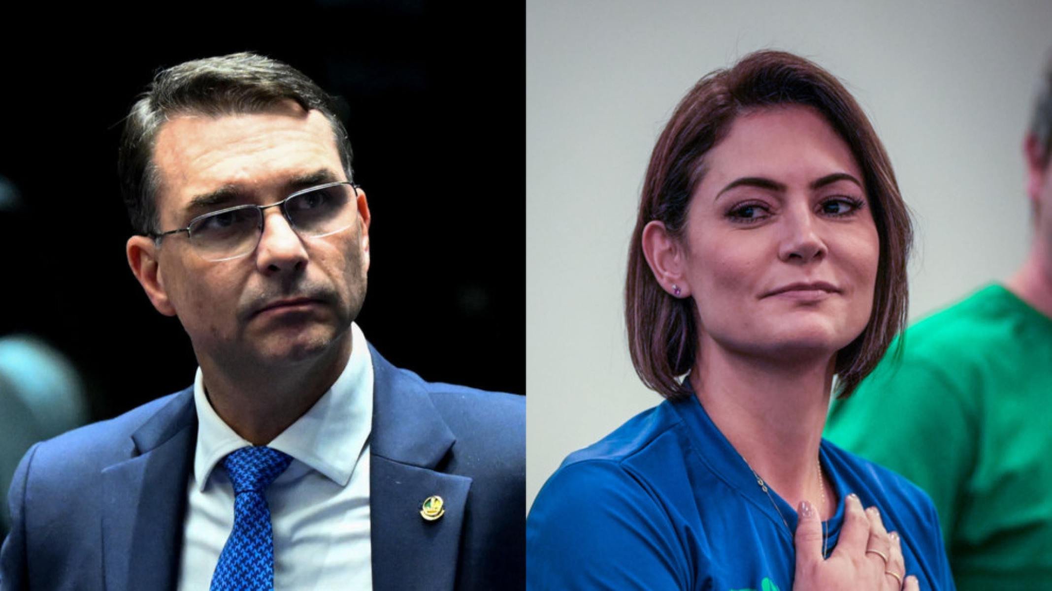 Domiciliar de Bolsonaro reacende disputa política entre Flávio e Michelle