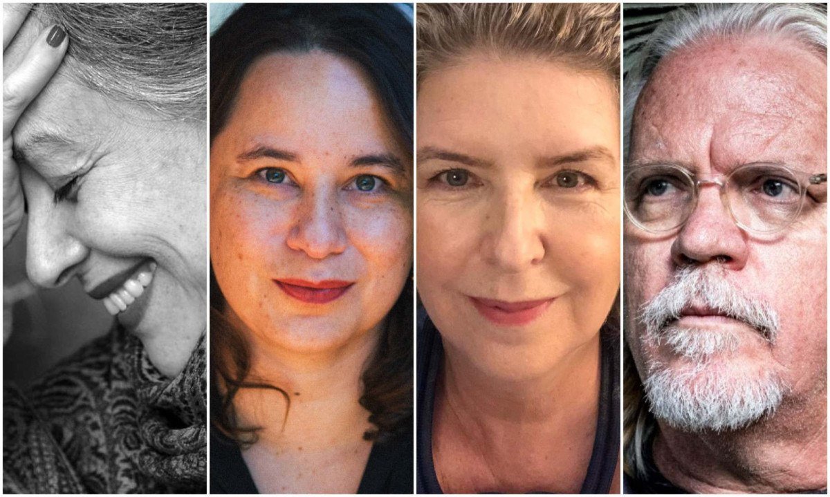 Os jurados do 1&ordm; Bula Pr&ecirc;mio de Poesia: Ana Miranda, Ana Martins Marques, Cl&aacute;udia Roquette-Pinto e Nicolas Behr