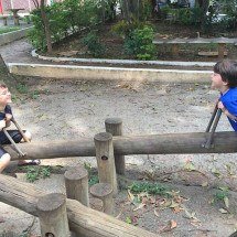 Diversão na gangorra: um clássico de praças e parques infantis -  Reprodução do Flickr Marco Peres