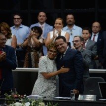 Marília renuncia e transmite cargo para novo prefeito de Contagem - Túlio Santos/EM/D.A Press