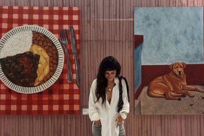 Exposição de Victória Machado está localizada no piso Belo Horizonte -  (crédito: Reprodução/Instagram)